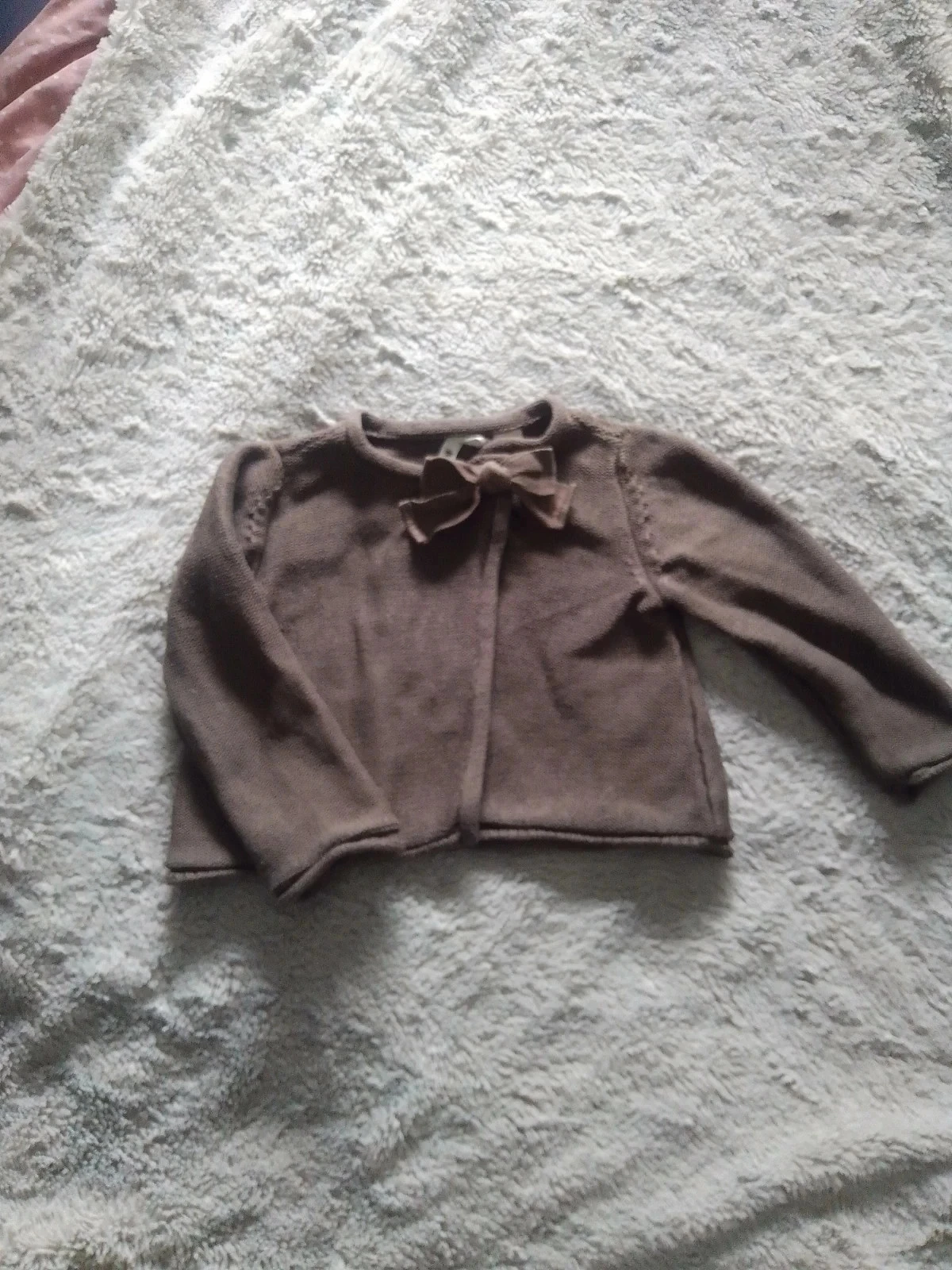 Gilet Okaïdi fille 3 ans